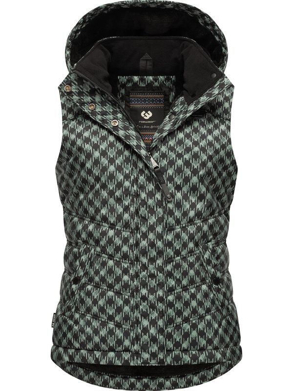 Ragwear Ragwear Prsluk 'Hesty'  menta / crna