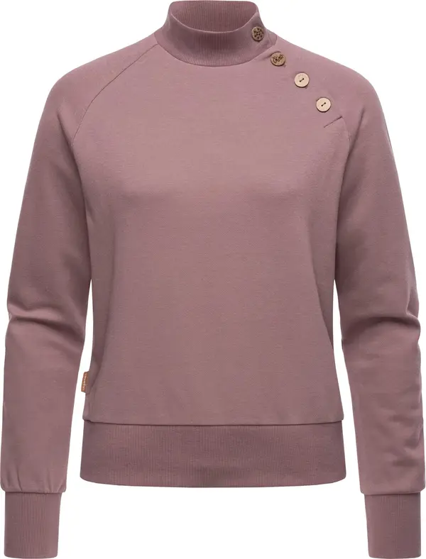 Ragwear Ragwear Sweater majica 'Majjorka'  sivkasto ljubičasta (mauve)