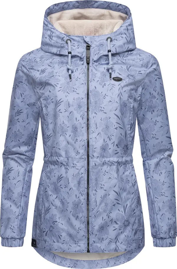 Ragwear Ragwear Tehnička jakna 'Dankka Spring'  sivkasto plava / nebesko plava