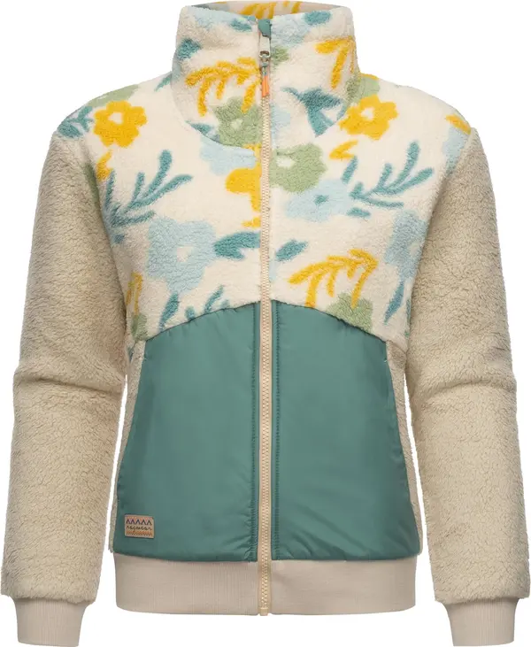 Ragwear Ragwear Tehnička jakna 'Madaras'  bež / svijetloplava / žuta / petrol