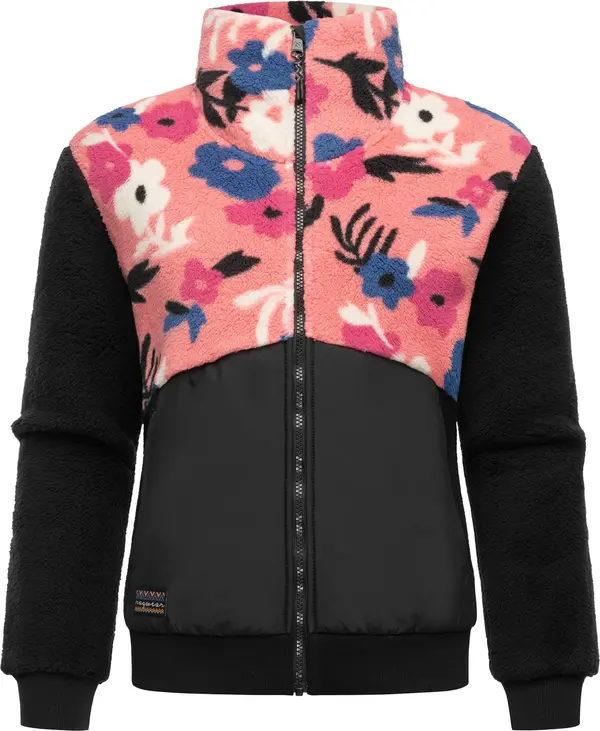 Ragwear Ragwear Tehnička jakna 'Madaras'  plava / koraljna / crna / bijela