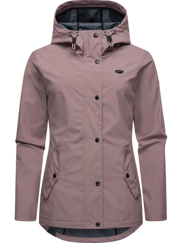 Ragwear Ragwear Tehnička jakna 'Margge'  sivkasto ljubičasta (mauve) / crna