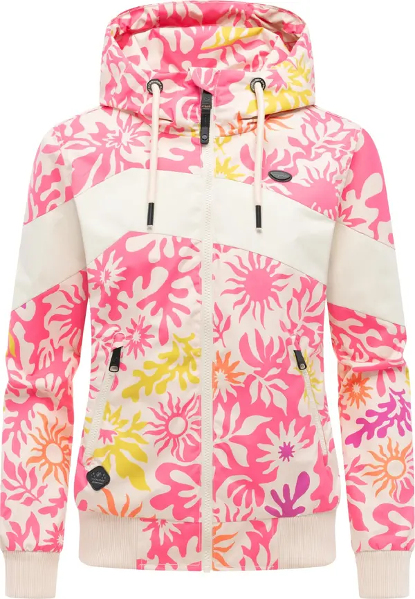 Ragwear Ragwear Tehnička jakna 'Nuggie'  boja pijeska / narančasto žuta / ljubičasta / ružičasta