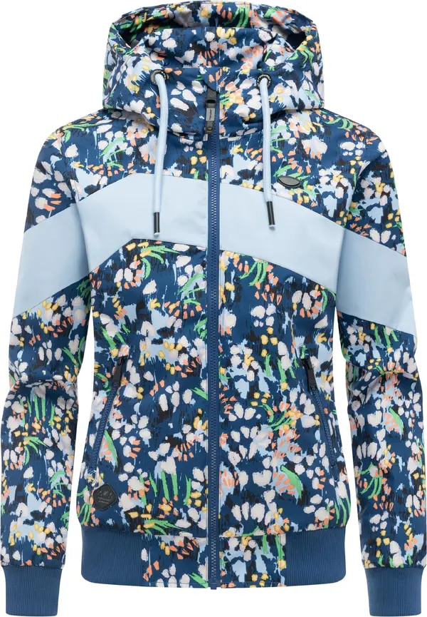 Ragwear Ragwear Tehnička jakna 'Nuggie'  svijetloplava / tamno plava / žad / narančasta