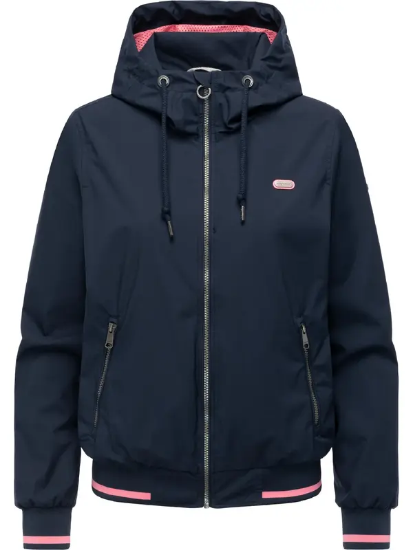 Ragwear Ragwear Tehnička jakna 'Oggie'  mornarsko plava / prljavo roza