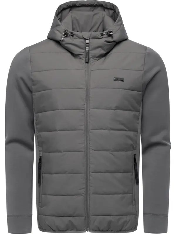 Ragwear Ragwear Tehnička jakna 'Rendy Tech'  dimno siva / crna