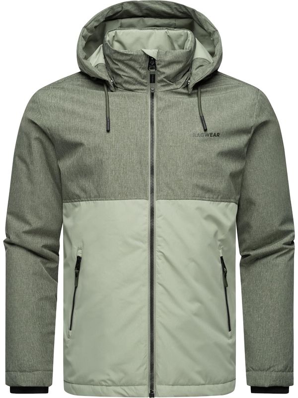 Ragwear Ragwear Tehnička jakna 'Roens'  pastelno zelena / zelena melange