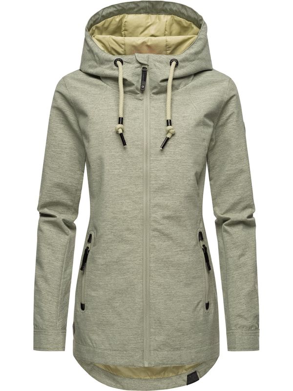 Ragwear Ragwear Tehnička jakna 'Zuzka'  kaki / pastelno zelena / crna