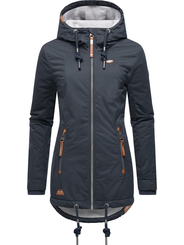 Ragwear Ragwear Tehnička jakna 'Zuzka'  mornarsko plava / smeđa