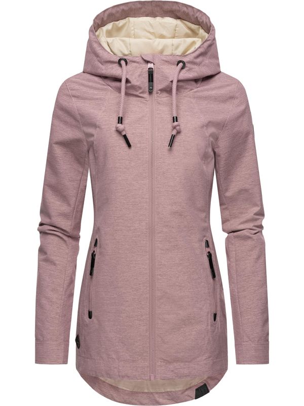 Ragwear Ragwear Tehnička jakna 'Zuzka'  sivkasto ljubičasta (mauve) / crna