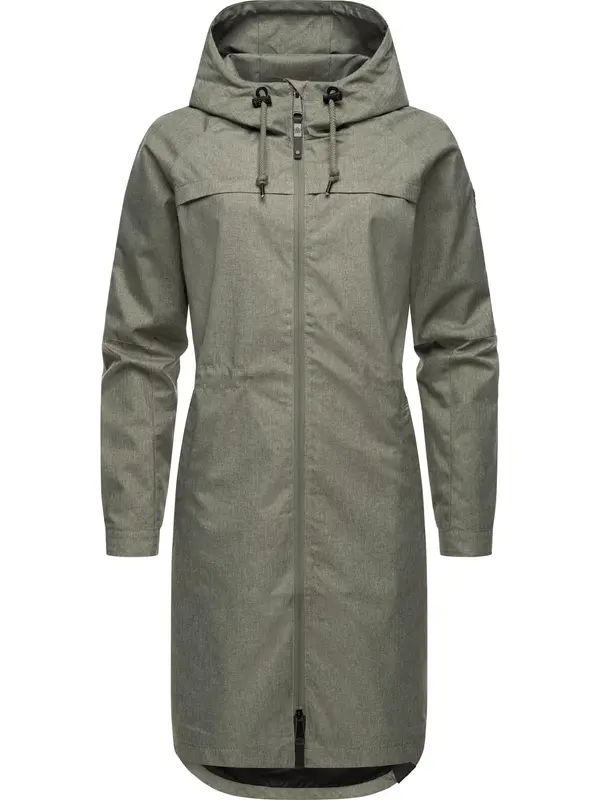 Ragwear Ragwear Tehnički kaput 'Belinka'  zelena / crna