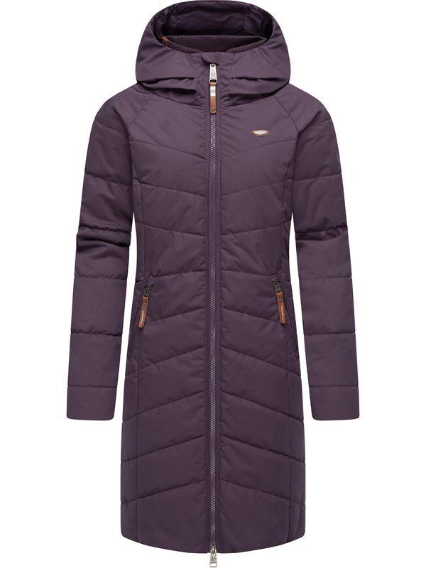 Ragwear Ragwear Tehnički kaput 'Dizzie'  smeđa / ljubičasta