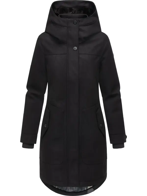 Ragwear Ragwear Tehnički kaput 'Jannisa'  crna