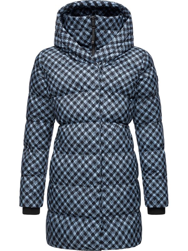 Ragwear Ragwear Tehnički kaput 'Niara'  golublje plava / svijetloplava / crna