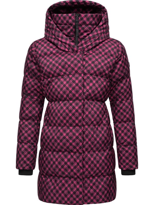 Ragwear Ragwear Tehnički kaput 'Niara'  magenta / crna