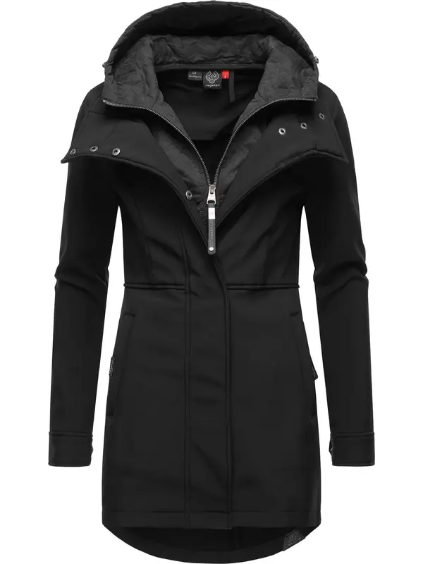 Ragwear Ragwear Tehnički kaput 'Ybela'  antracit siva / crna