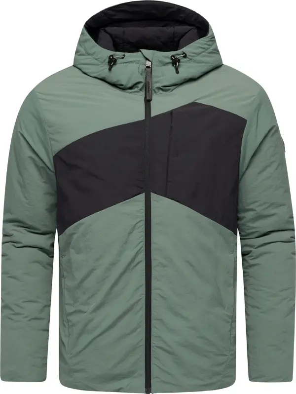 Ragwear Ragwear Zimska jakna 'Cassey'  kraljevski zelena / crna