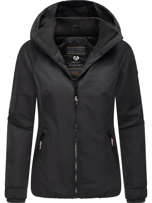 Ragwear Ragwear Zimska jakna 'Dizzie Warm Rain'  crna