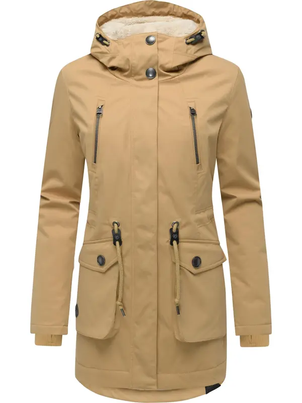 Ragwear Ragwear Zimska jakna 'Ellsa'  boja devine dlake (camel)