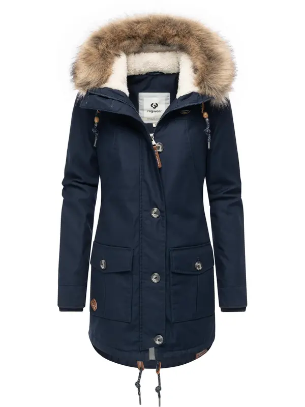 Ragwear Ragwear Zimska jakna 'Jane'  mornarsko plava