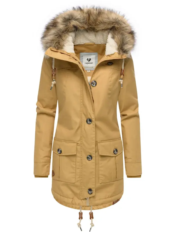 Ragwear Ragwear Zimska jakna 'Jane'  svijetlosmeđa