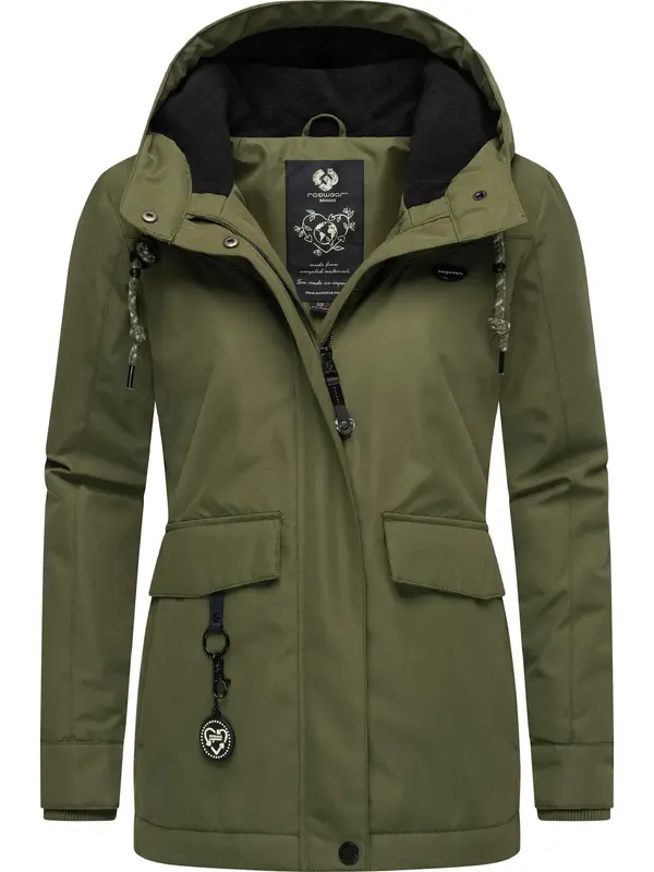 Ragwear Ragwear Zimska jakna 'Jazmin'  kraljevski zelena