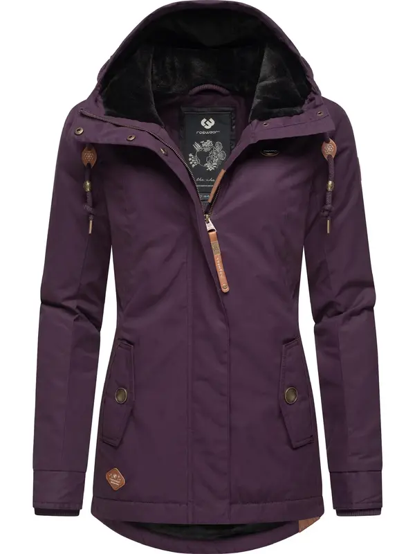 Ragwear Ragwear Zimska jakna 'Monade'  ljubičasta