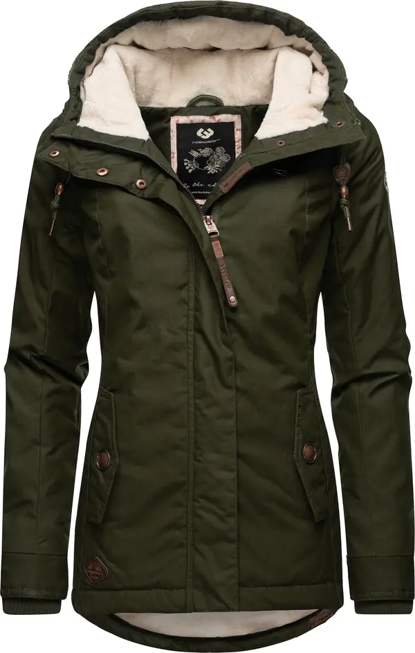 Ragwear Ragwear Zimska jakna 'Monade'  maslinasta