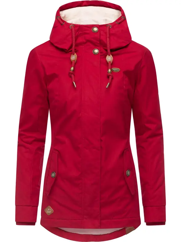 Ragwear Ragwear Zimska jakna 'Monade'  tamno crvena
