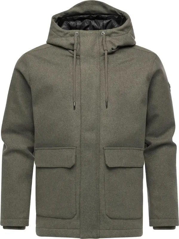 Ragwear Ragwear Zimska jakna 'Mr Them Felt Youmodo'  tamno zelena