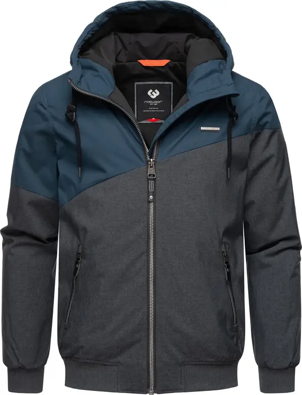 Ragwear Ragwear Zimska jakna 'Wings'  tamo siva / petrol