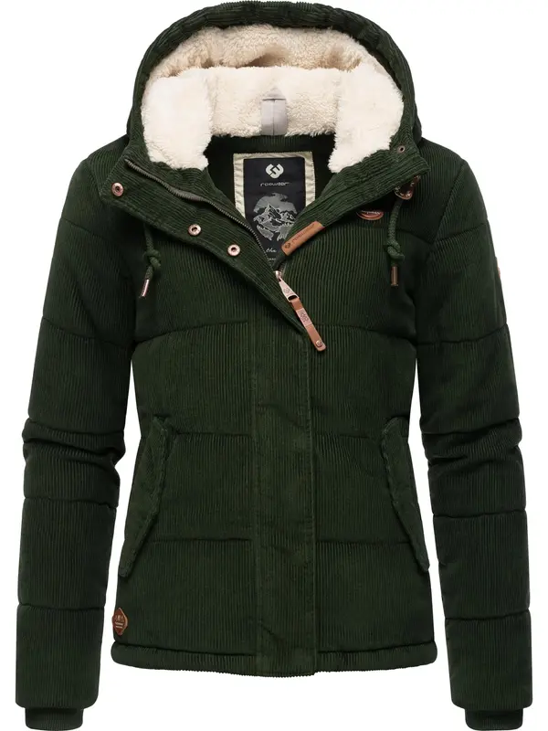 Ragwear Ragwear Zimska jakna 'Wuggys'  tamno zelena