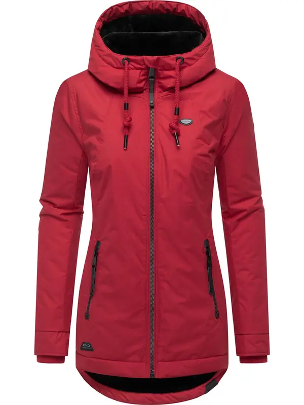 Ragwear Ragwear Zimska jakna 'Zuzka'  crvena