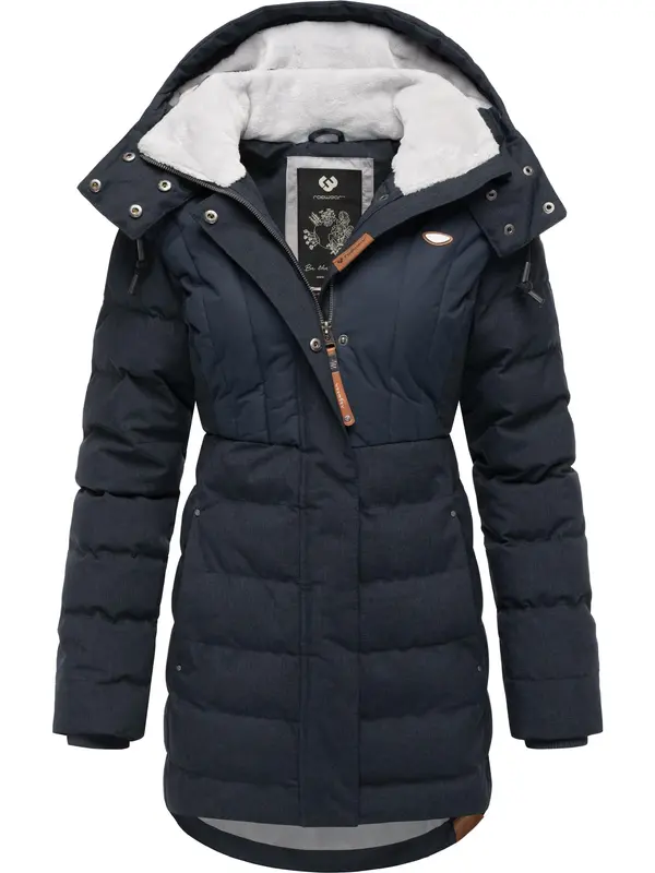 Ragwear Ragwear Zimska parka 'Ashanta'  mornarsko plava / svijetlosiva