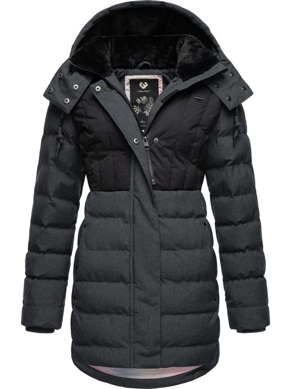 Ragwear Ragwear Zimska parka 'Ashanta'  tamo siva / crna