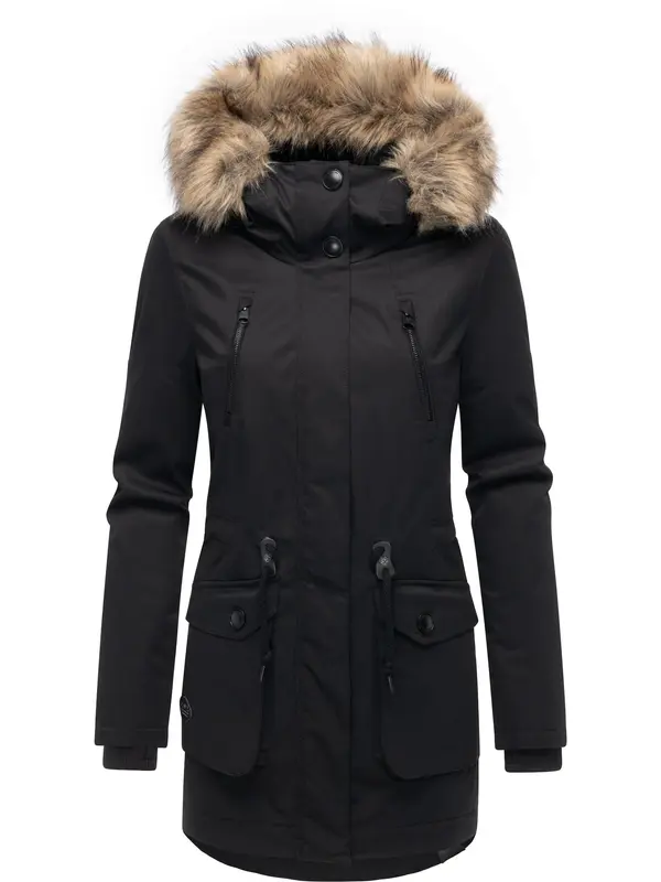 Ragwear Ragwear Zimska parka 'Ellsa B'  crna