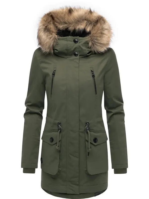Ragwear Ragwear Zimska parka 'Ellsa Youmodo'  tamno zelena