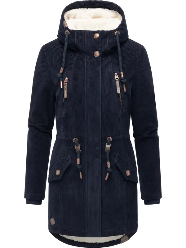 Ragwear Ragwear Zimska parka 'Ellsie Cordy'  mornarsko plava