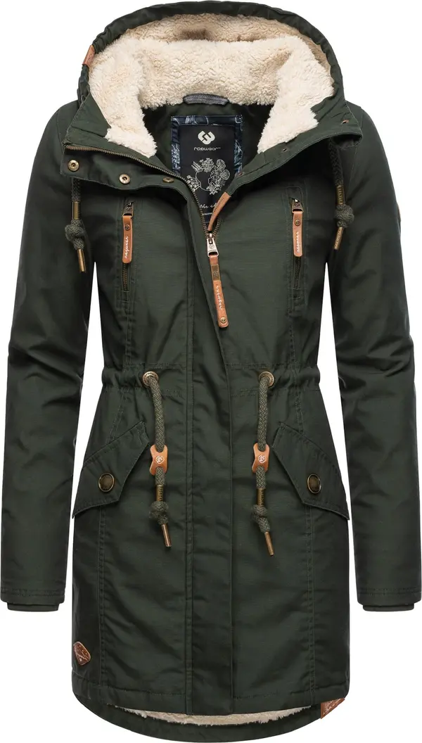 Ragwear Ragwear Zimska parka 'Elsie'  tamno zelena
