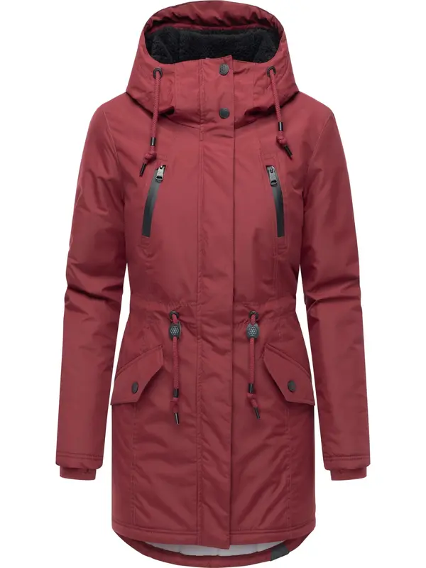 Ragwear Ragwear Zimska parka 'Elsien'  bordo