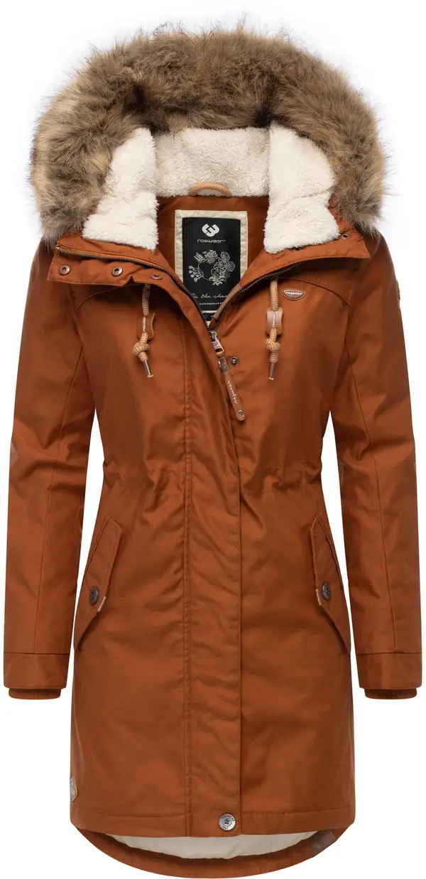 Ragwear Ragwear Zimska parka 'Tawny'  bež / smeđa