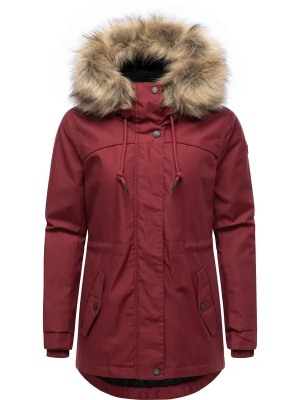 Ragwear Ragwear Zimska parka 'Tawny Short'  boja vina