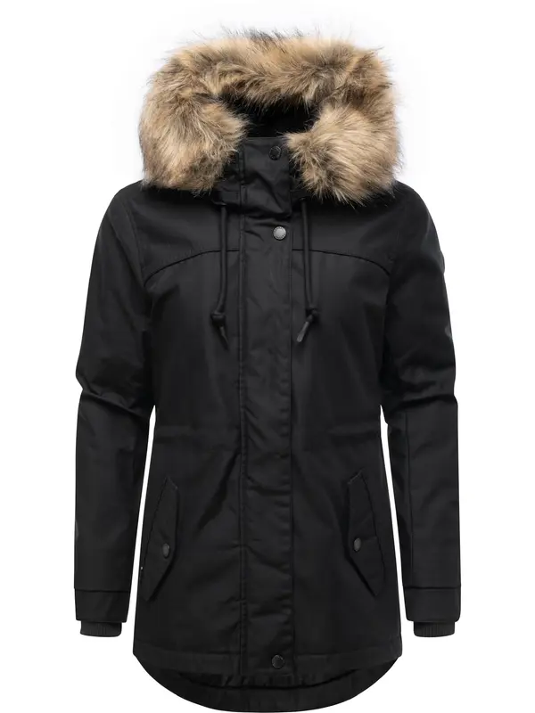 Ragwear Ragwear Zimska parka 'Tawny Short'  crna