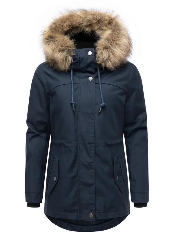 Ragwear Ragwear Zimska parka 'Tawny Short'  mornarsko plava