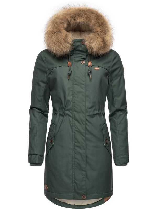 Ragwear Ragwear Zimska parka 'Tawny'  smeđa / tamno zelena