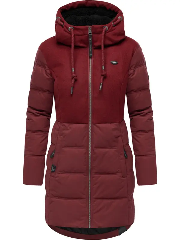 Ragwear Ragwear Zimski kaput 'Ashani'  tamno crvena
