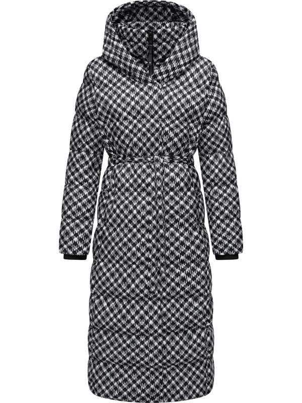 Ragwear Ragwear Zimski kaput  crna / bijela