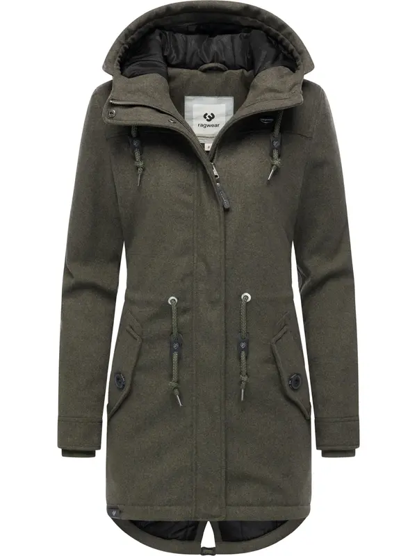 Ragwear Ragwear Zimski kaput 'Ellba'  maslinasta