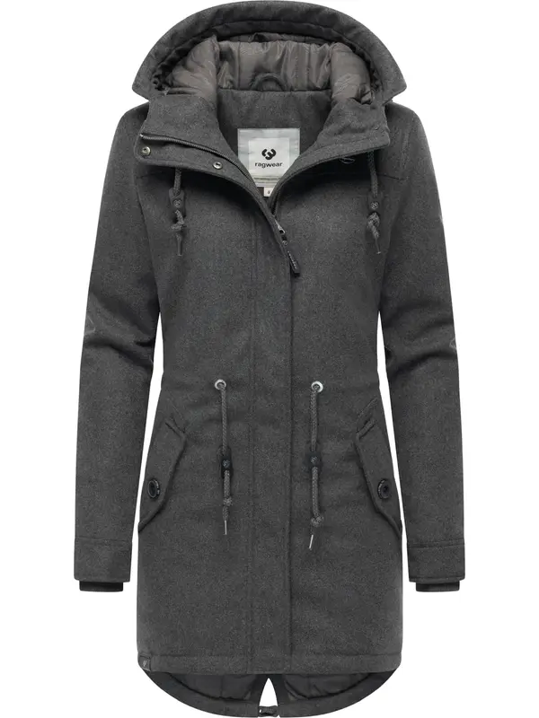 Ragwear Ragwear Zimski kaput 'Ellba'  siva