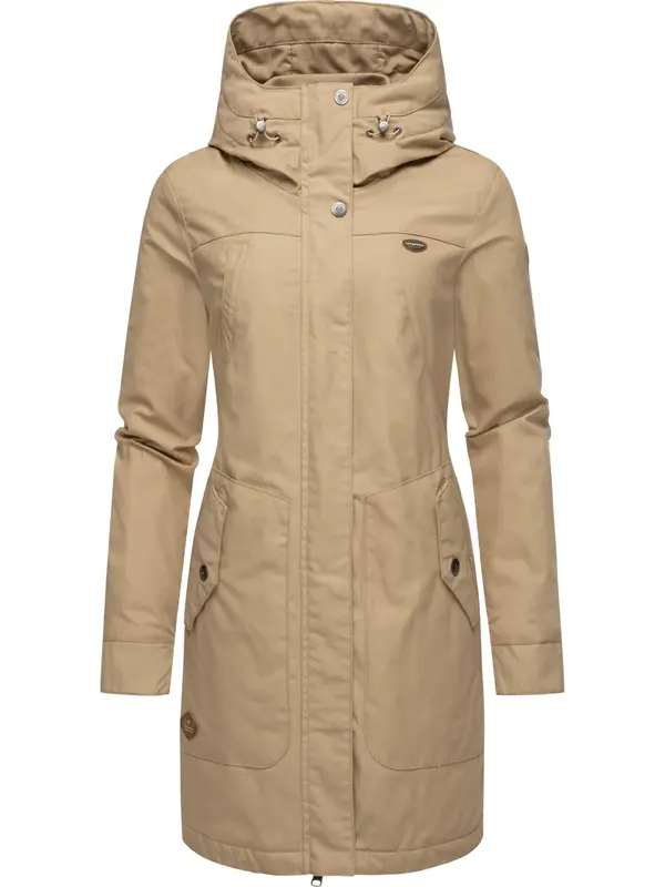 Ragwear Ragwear Zimski kaput 'Jannisa'  taupe siva